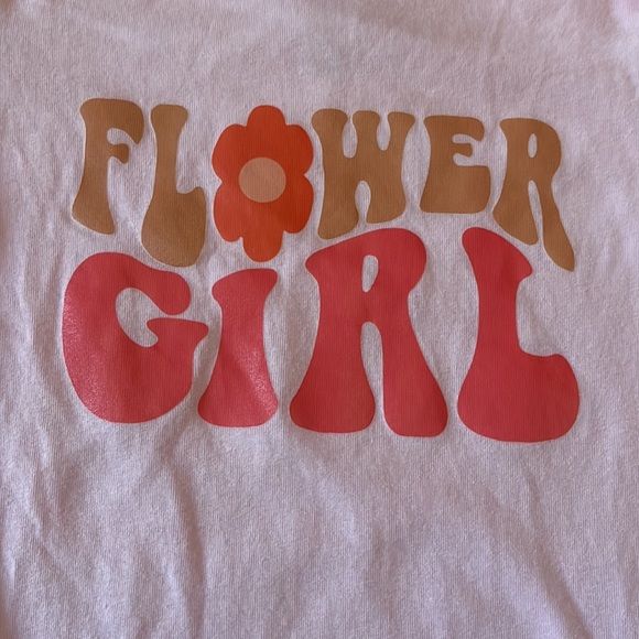 Custom Flower Girl Onesie - Picture 2 of 3